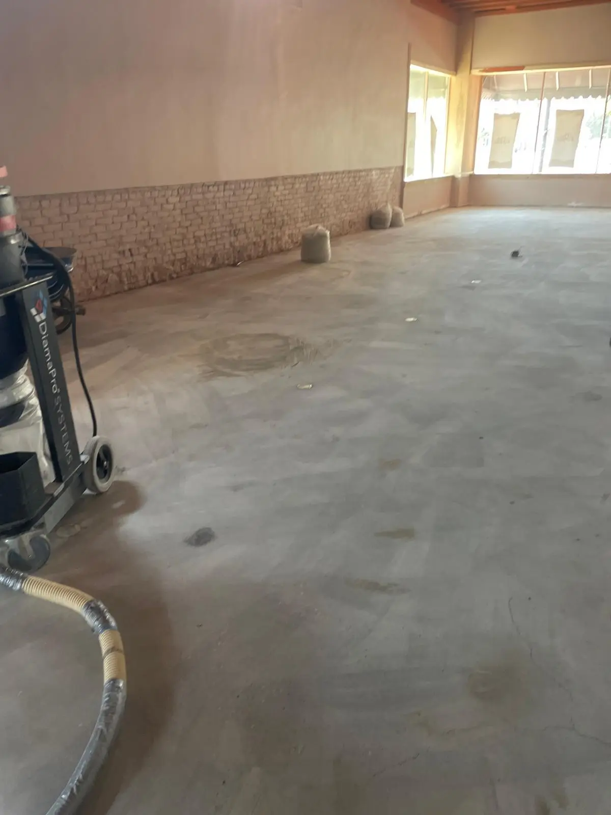 Industrial concrete polishing