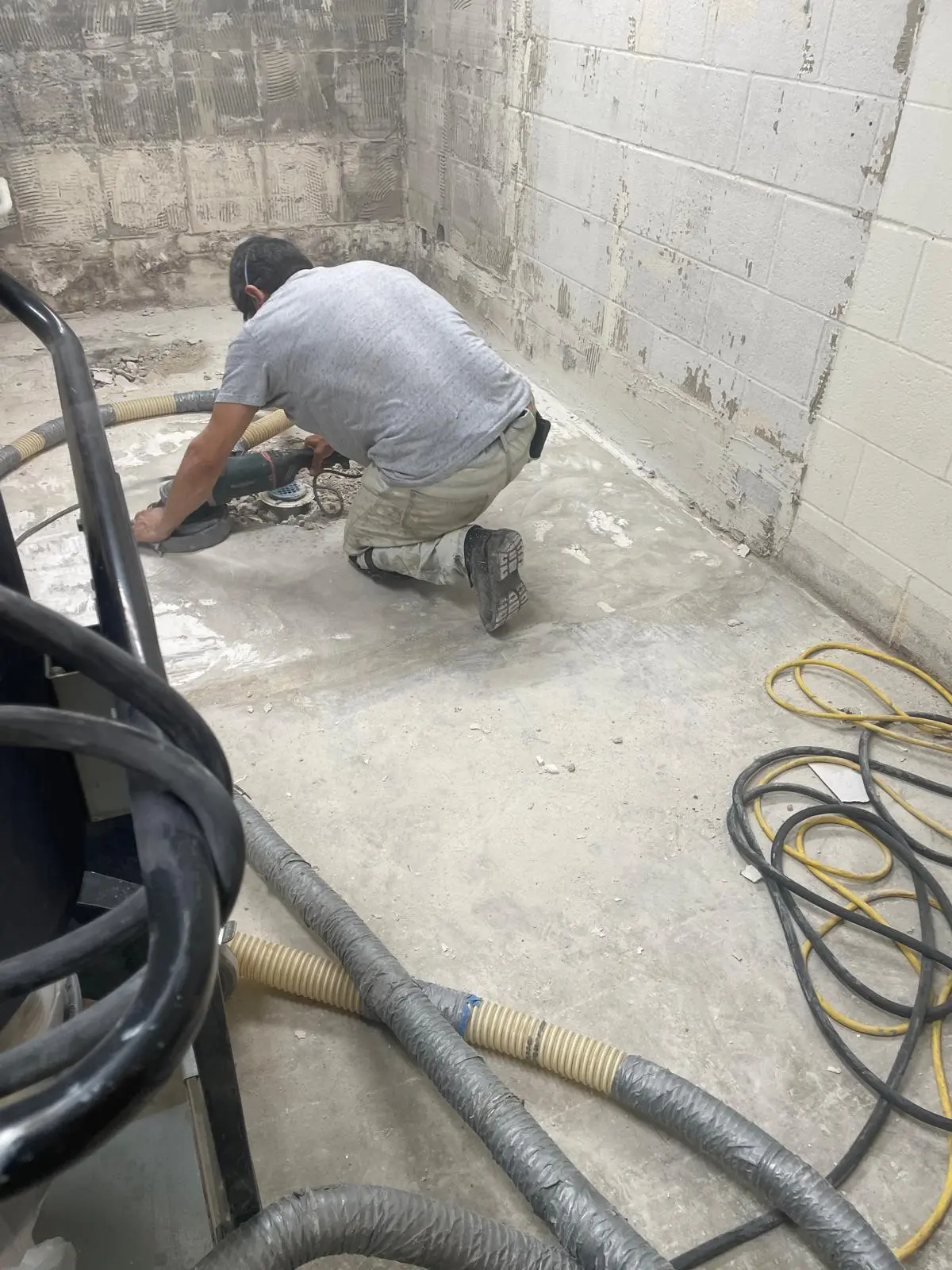 Concrete coating services in Goldsboro and Wayne County