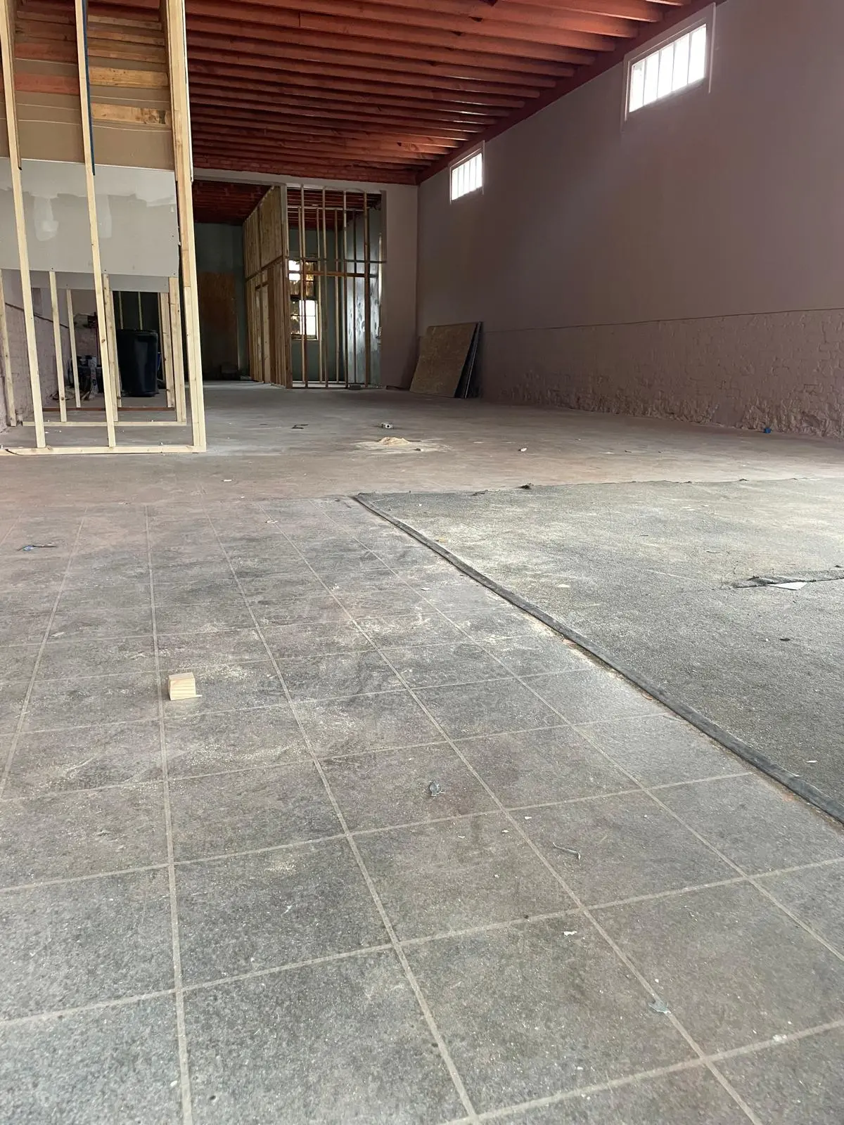 Concrete restoration project